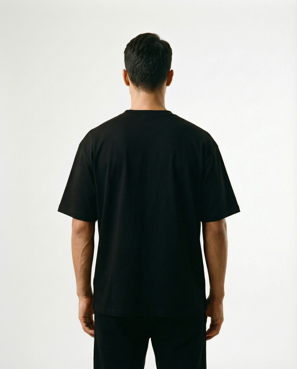 Men Behind Oversized Plaint T