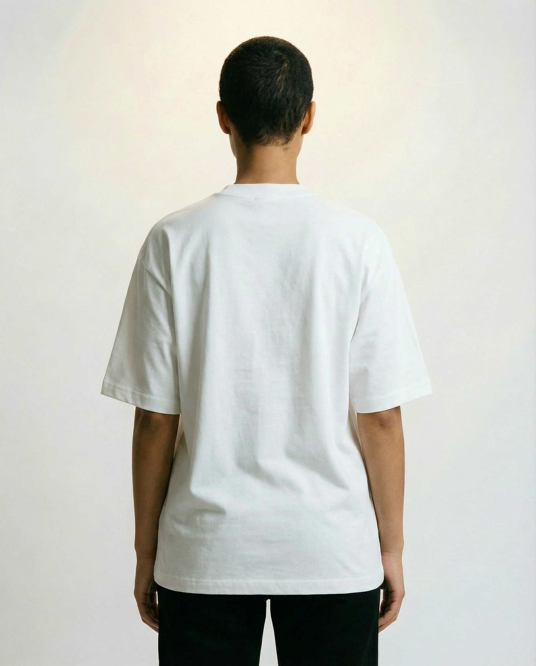 Men Behind Oversized Plaint T